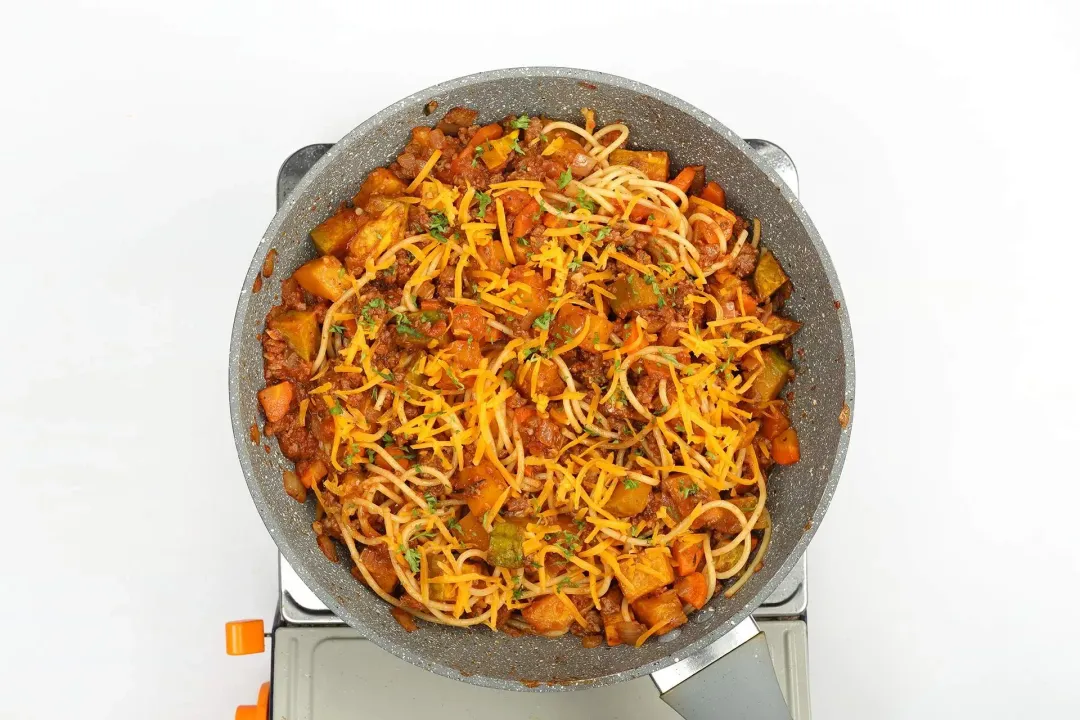 step 7 How to make Beefy Butternut Squash Pasta