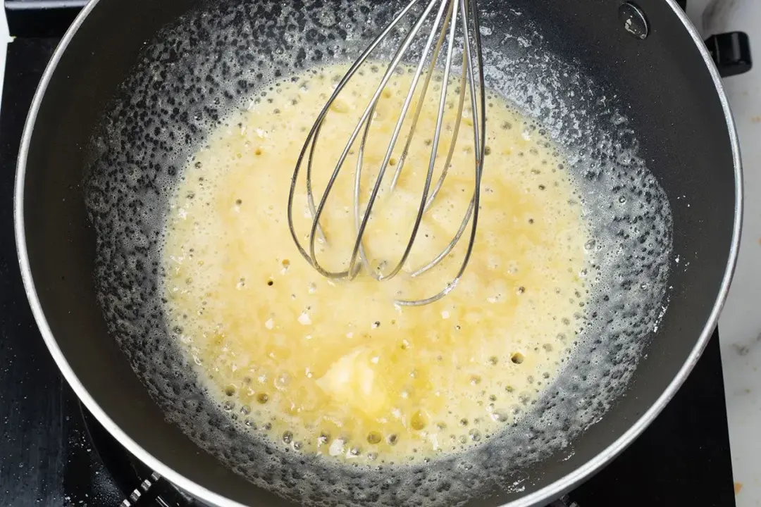 Step 7 Make the white sauce