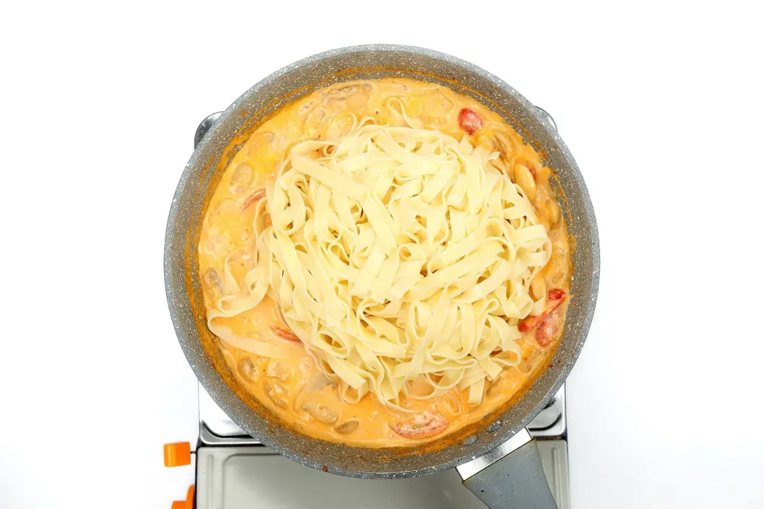 step 8 How to Make Creamy Steak Fettuccine