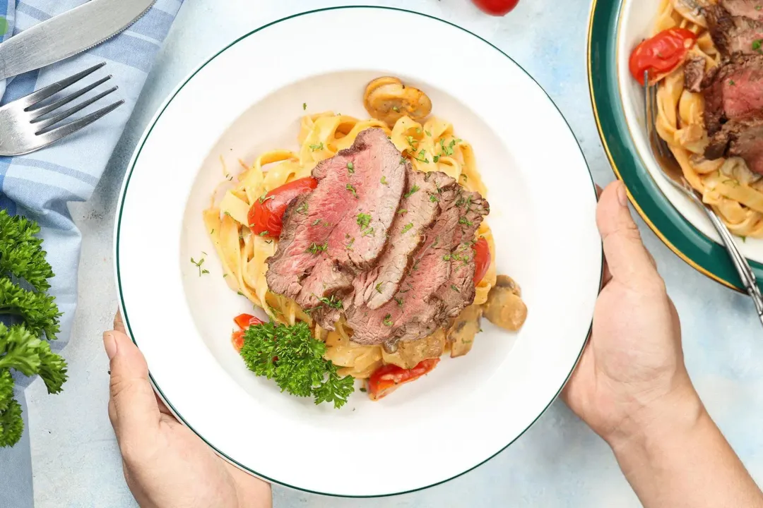 step 9 How to Make Creamy Steak Fettuccine