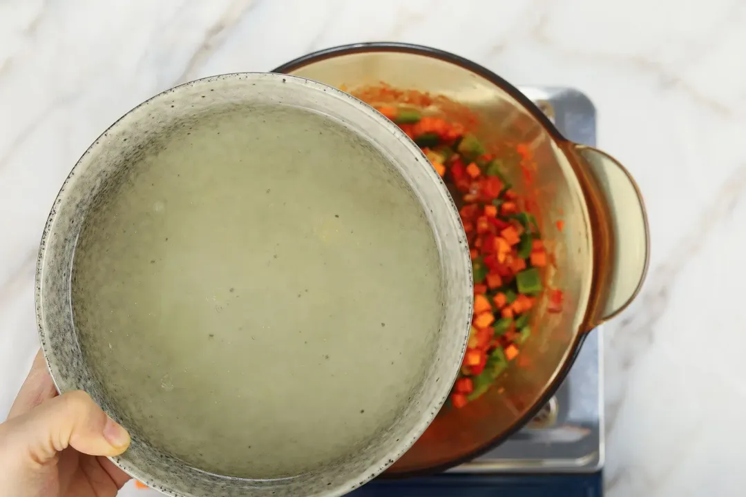 step 9 How to make meatball soup