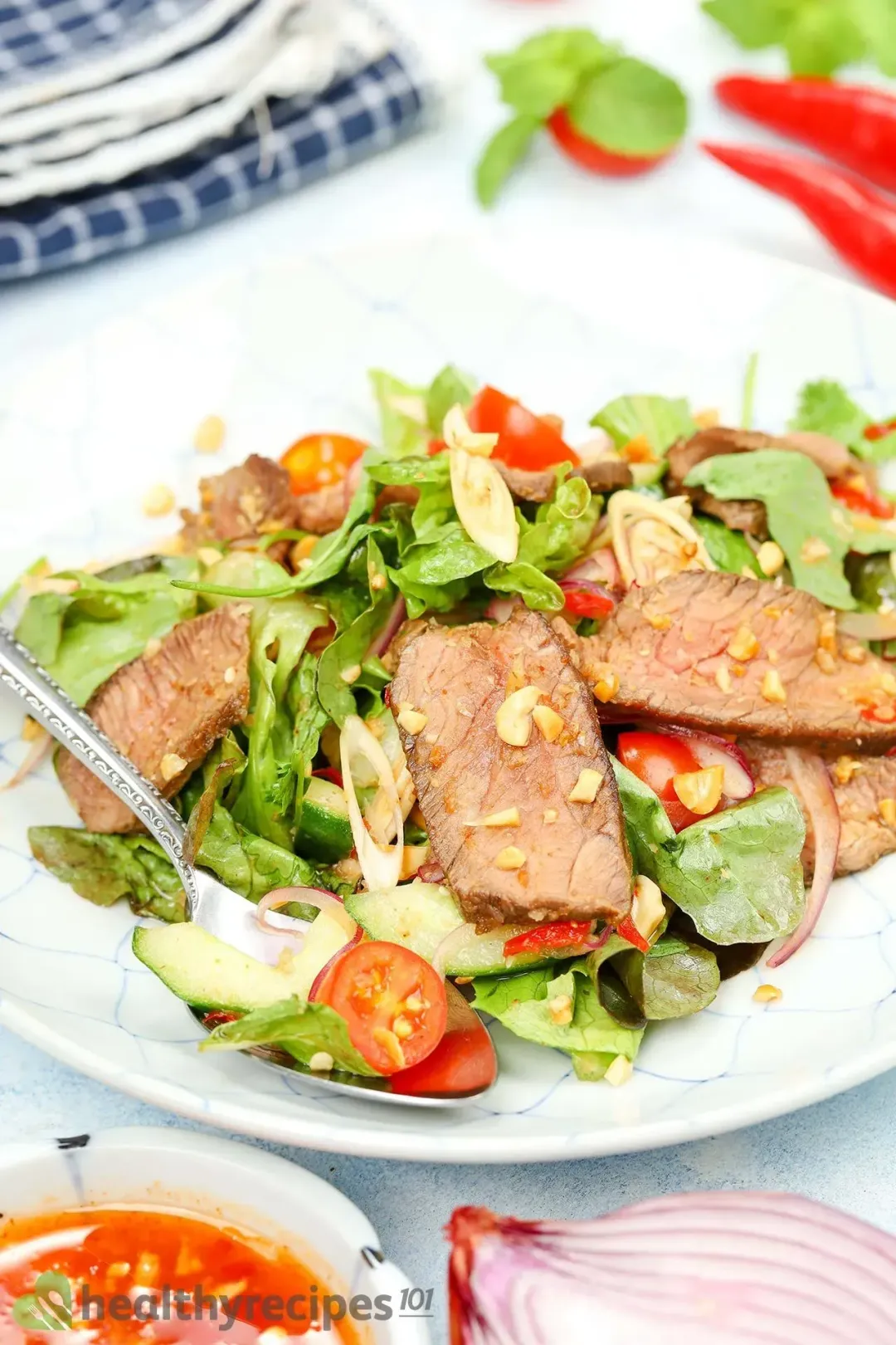 Thai Beef Salad Recipe: an Outstanding Showcase of Thai Cuisine