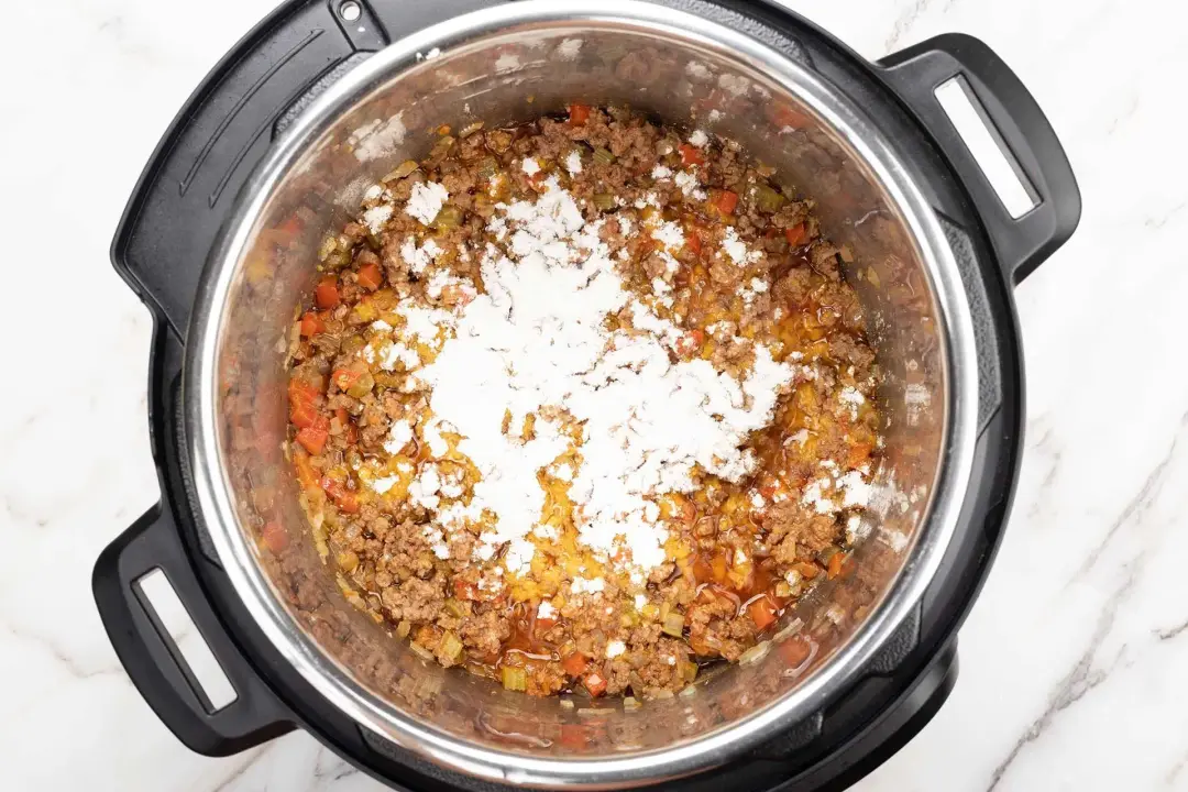 Thicken the sauce for instant pot sloppy joes