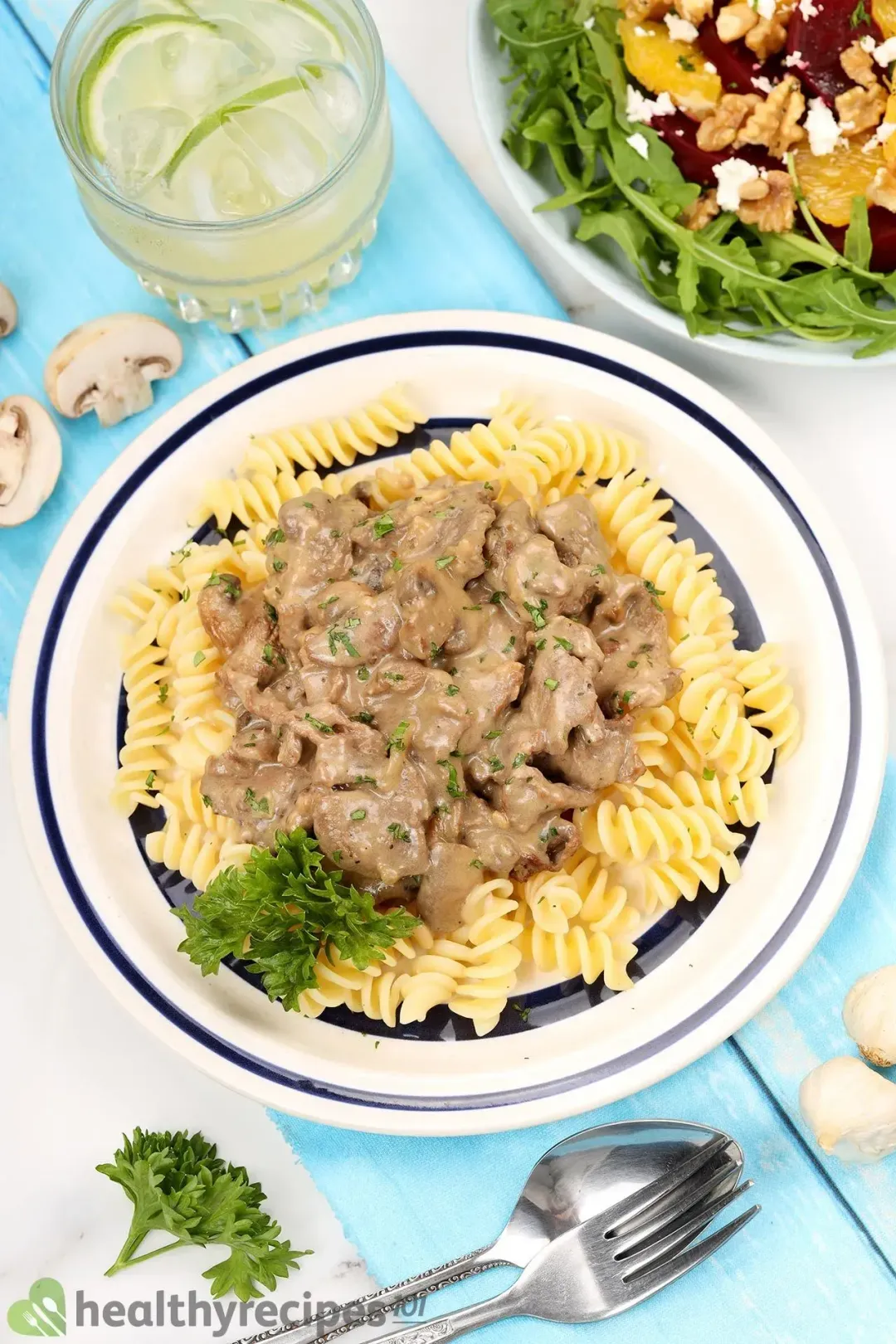 what to serve with beef stroganoff