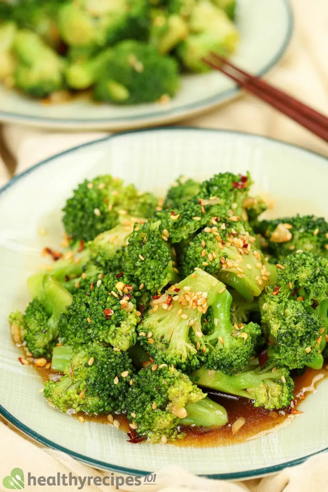How to Store Leftovers Asian style Broccoli 