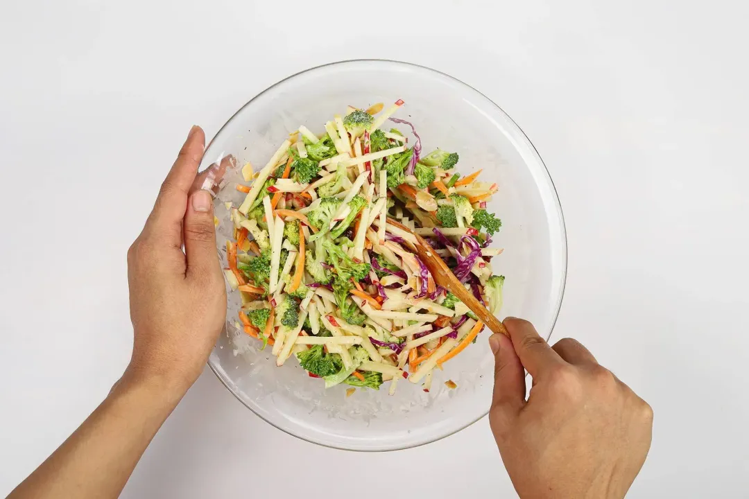 step 3 How to make broccoli slaw