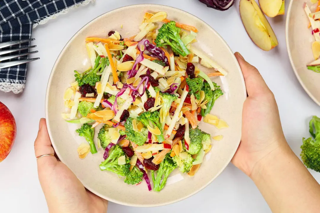 step 4 How to make broccoli slaw