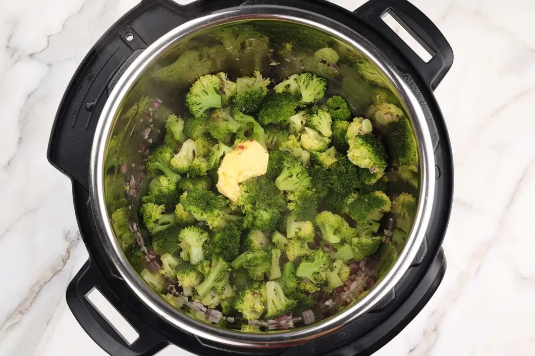 step 4 how to steam broccoli in an instant pot