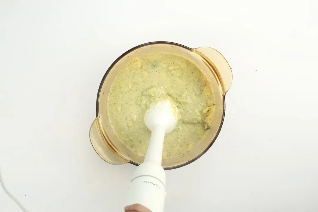 Step 5 How to make Broccoli Cheese Soup