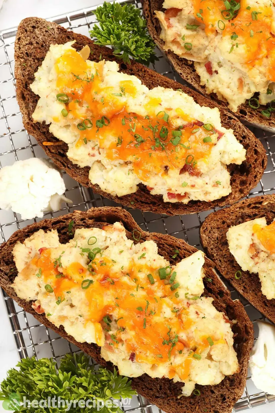 Cauliflower Toast Recipe