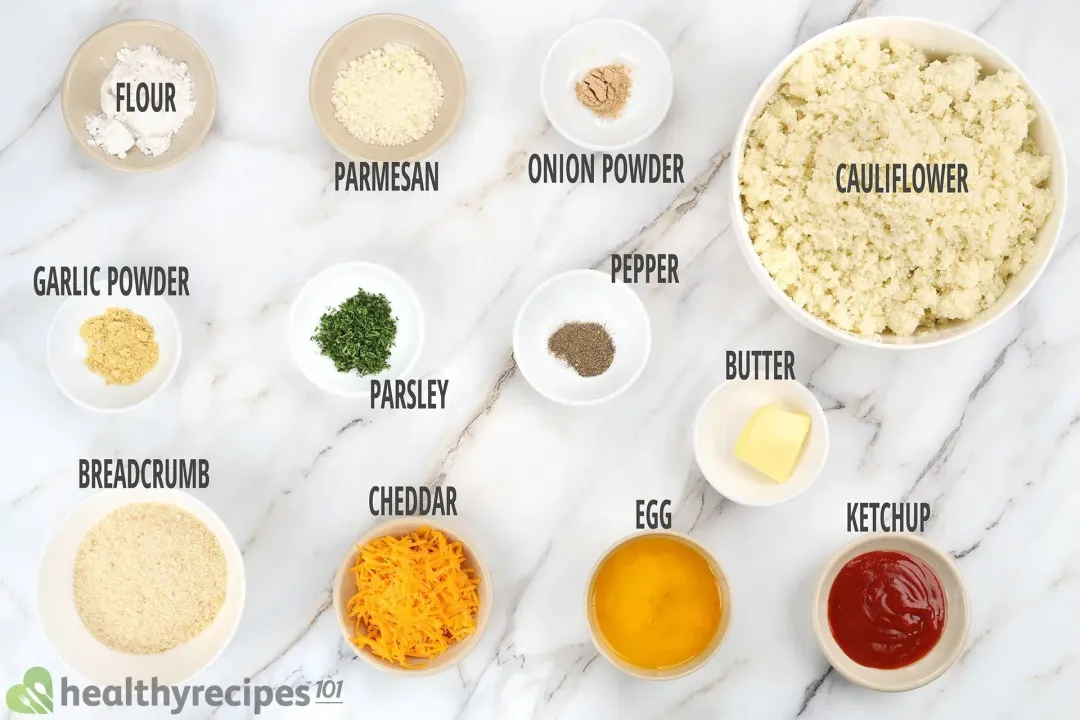 Cauliflower Tots Ingredients