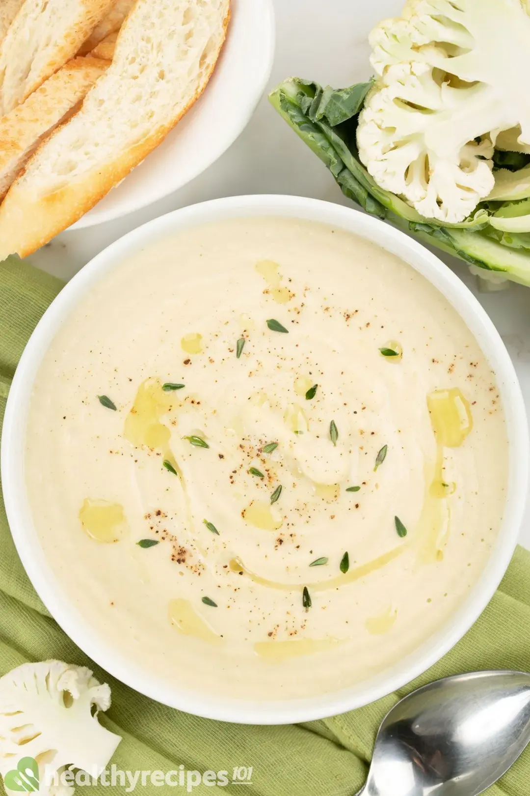 Homemade Cauliflower Soup Recipe