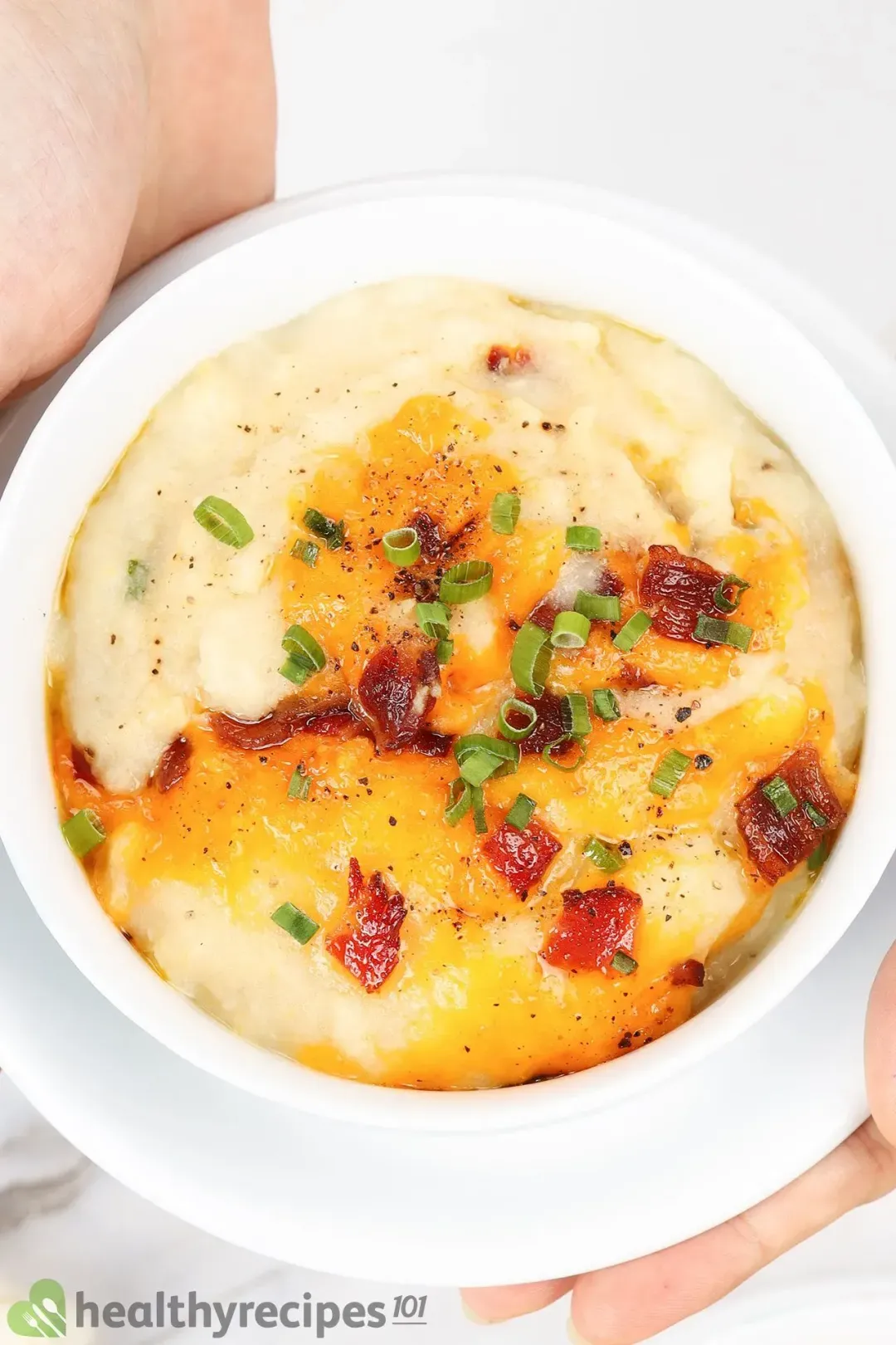 homemade twice baked cauliflower 