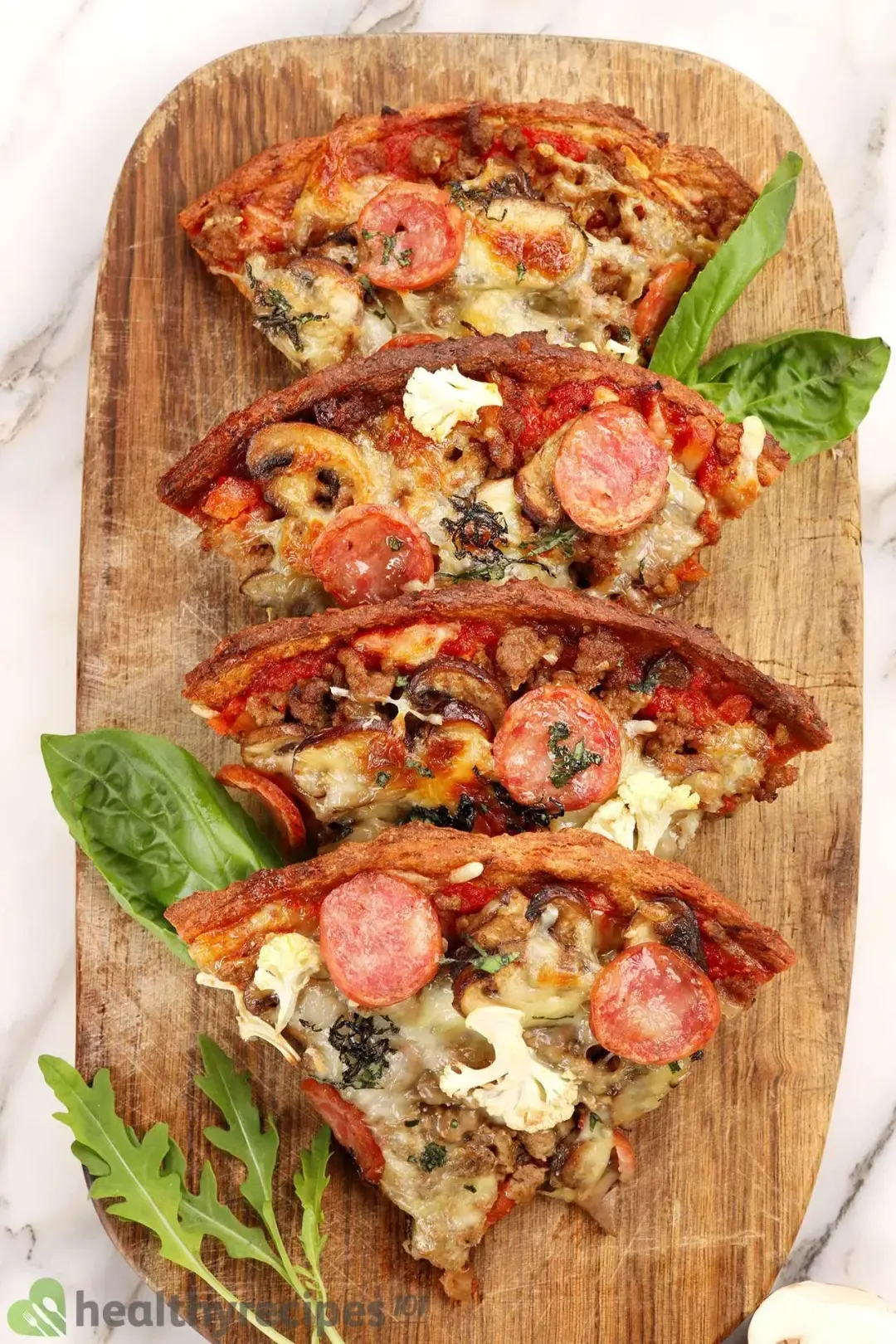 is cauliflower pizza crust healthy