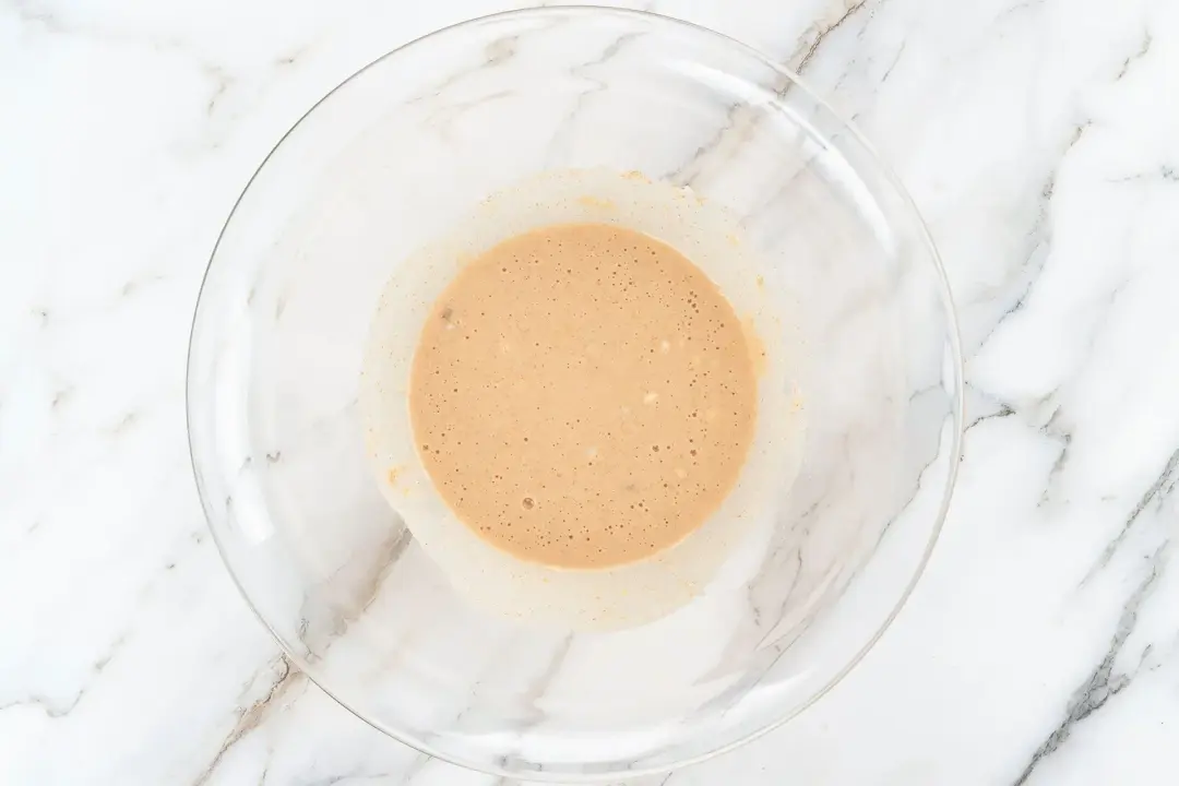 Make the coating mixture cauliflower nuggets