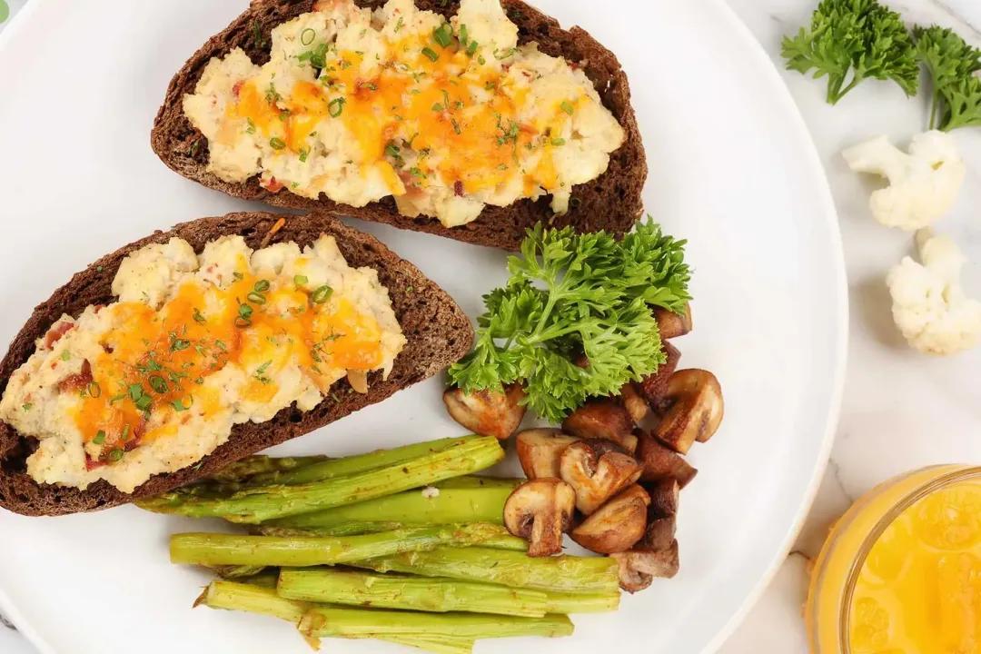 serve Cauliflower Toast Recipe