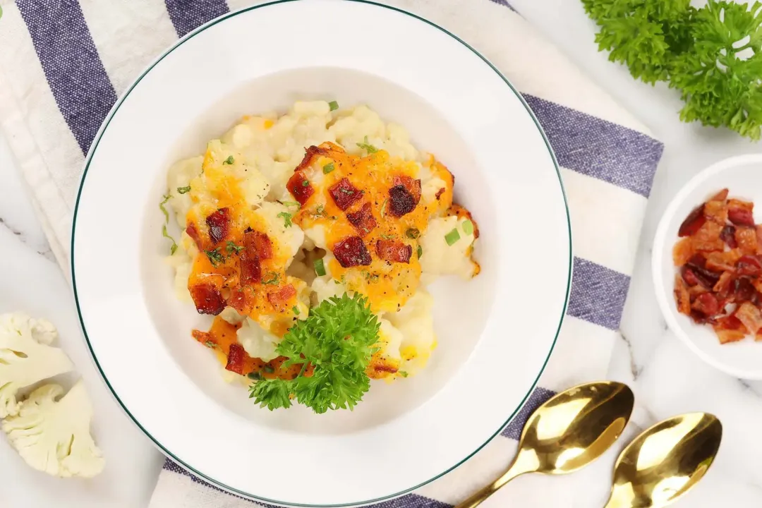 Serve Loaded Cauliflower Casserole Recipe