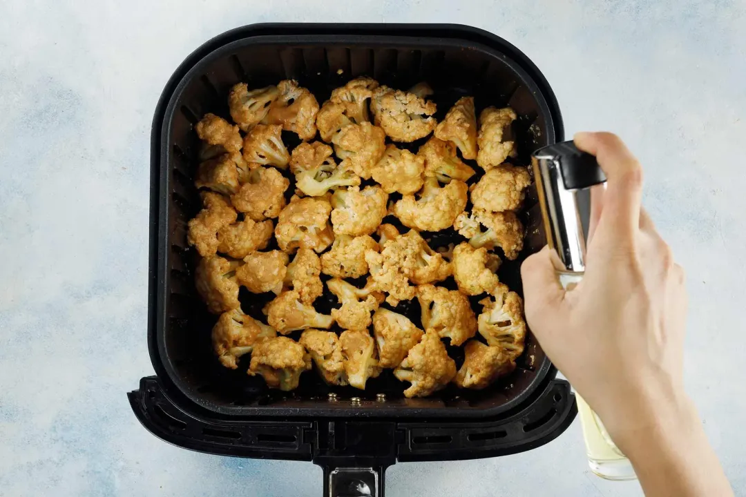 step 3 How to Make Buffalo Cauliflower in an Air Fryer