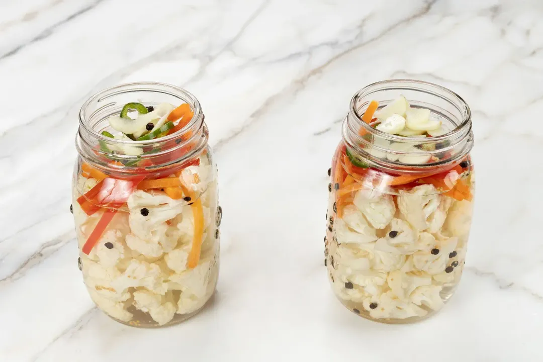 step 4 How to Make Pickled Cauliflower