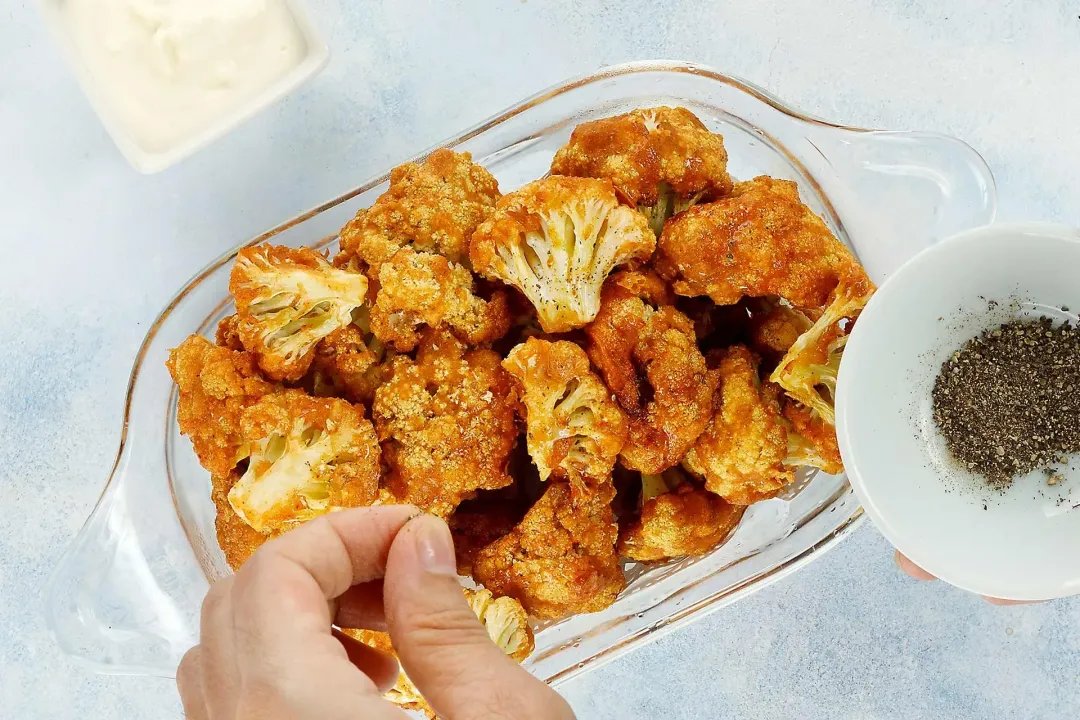 step 7 How to Make Buffalo Cauliflower in an Air Fryer