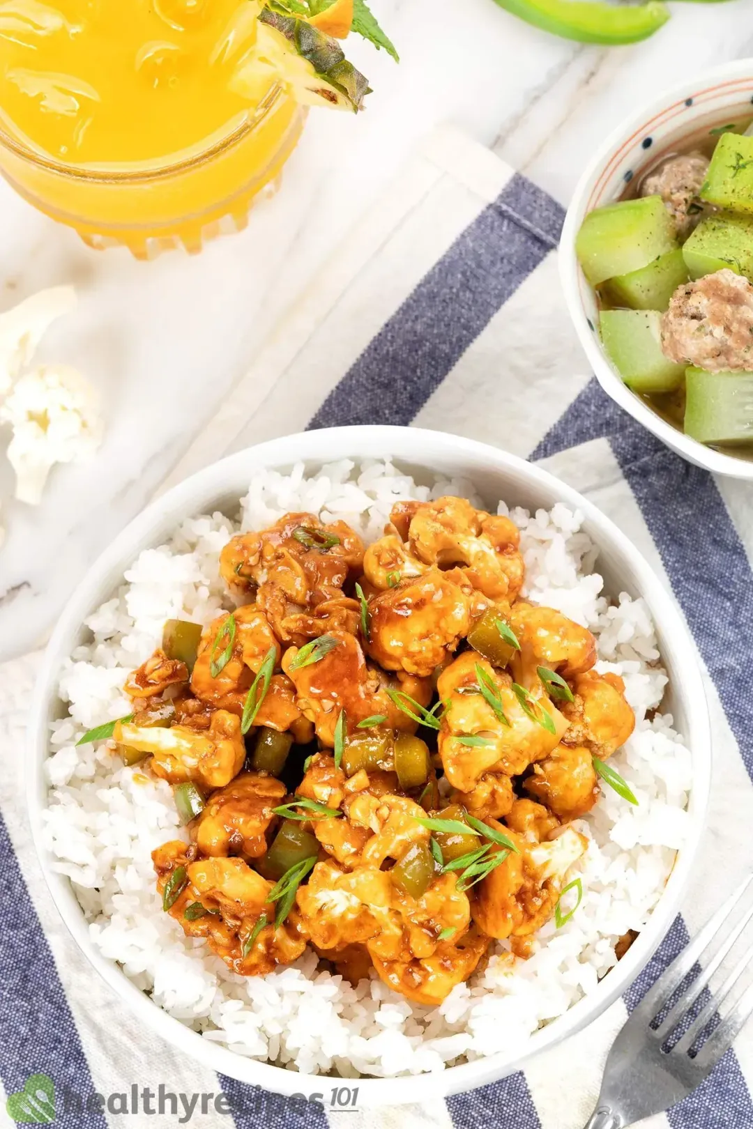 what to serve with cauliflower manchurian