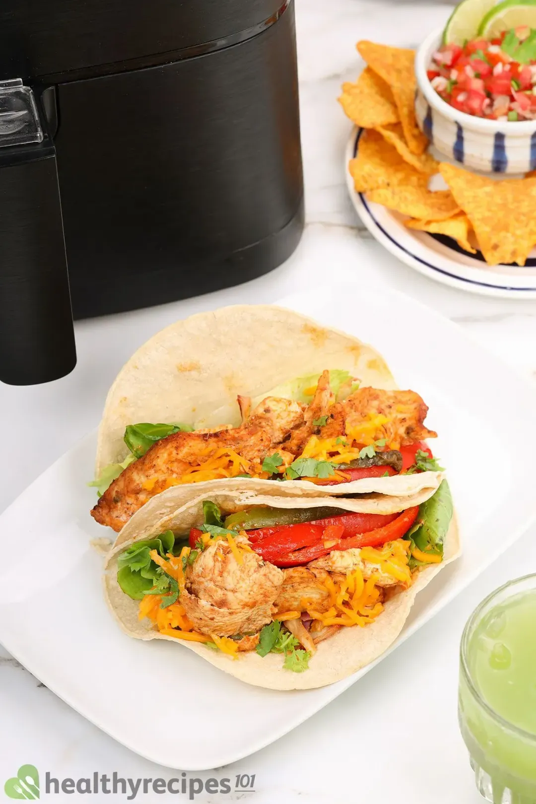 air fryer chicken fajitas recipe