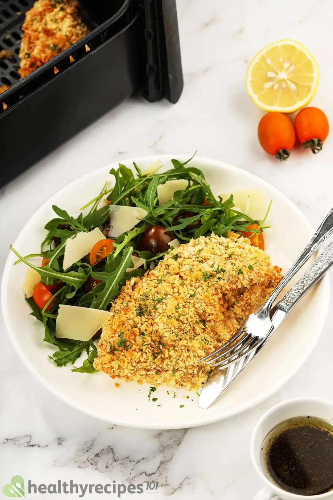 Air Fryer Chicken Milanese Recipe