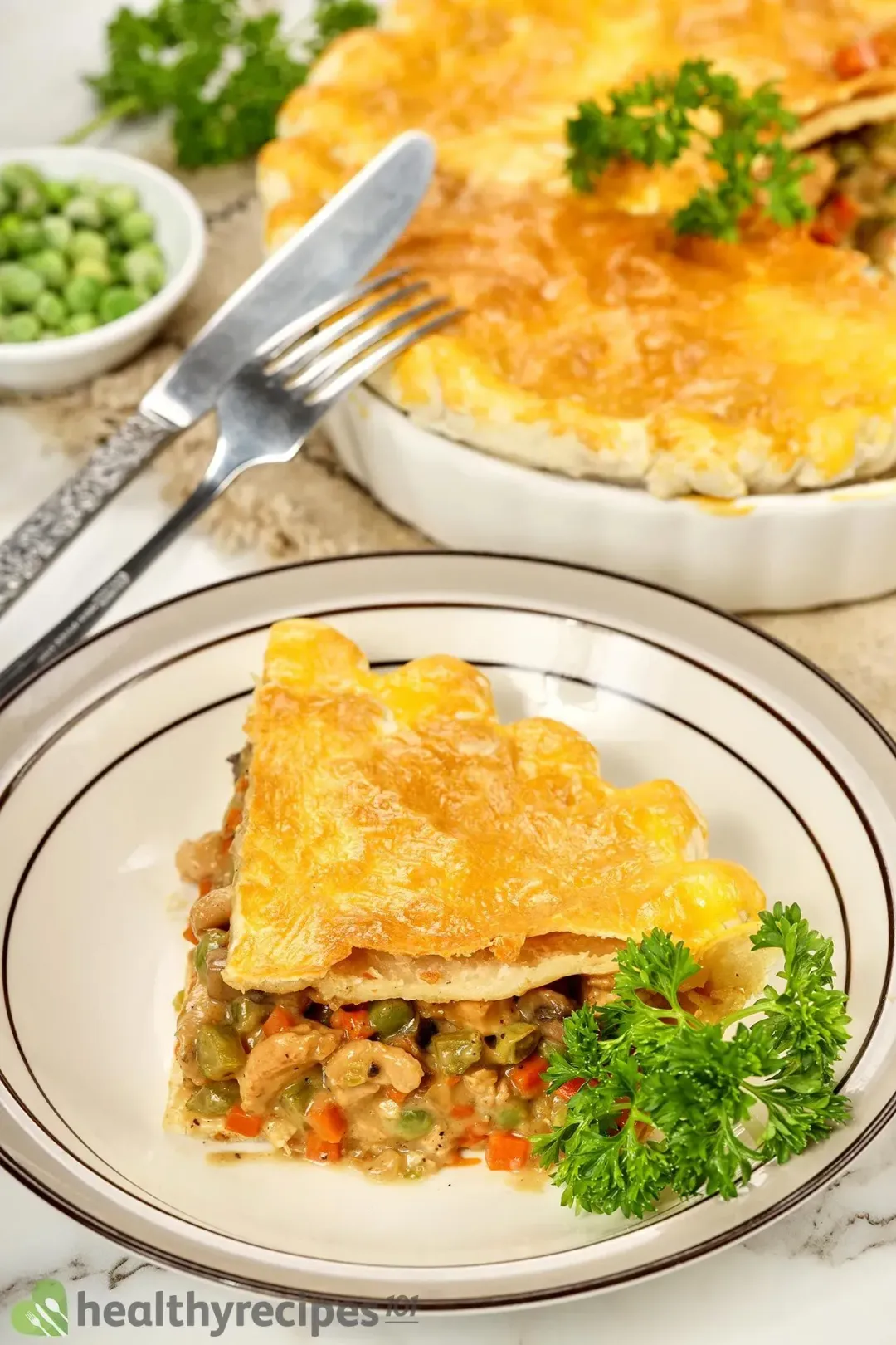 Air Fryer Chicken Pot Pie Recipe