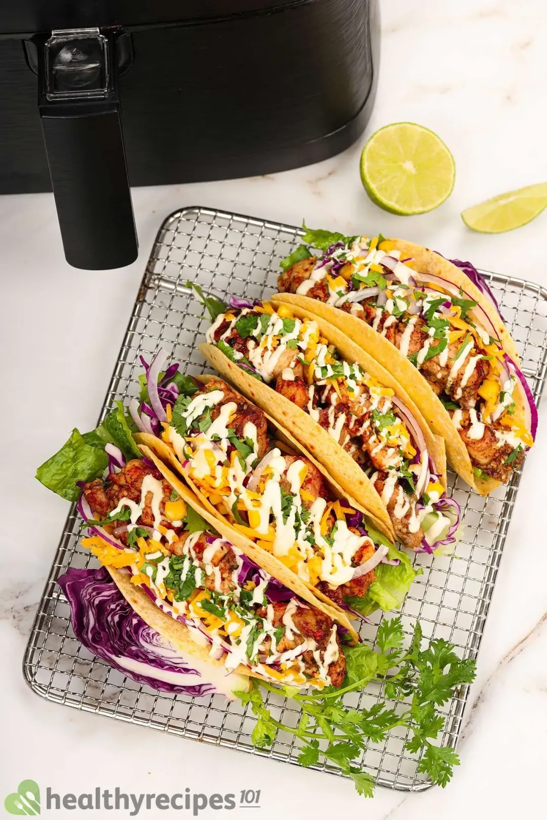 Air Fryer Chicken Tacos Recipe