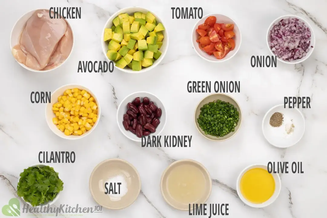 Avocado Chicken Salad Recipe Ingredients