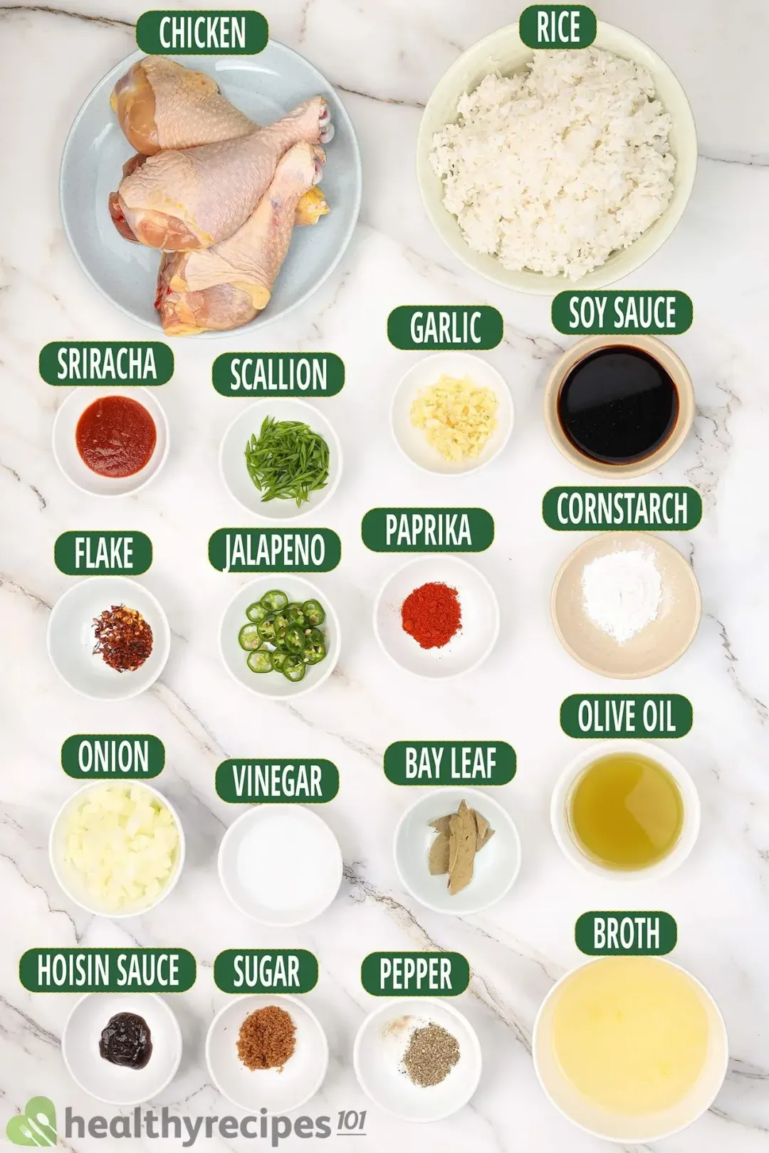 Chicken Adobo Ingredients