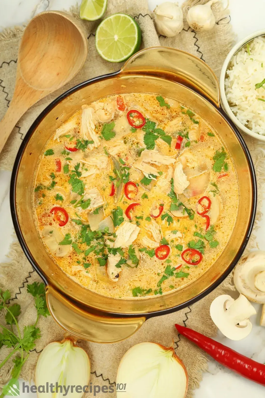 Chicken Coconut Soup Recipe