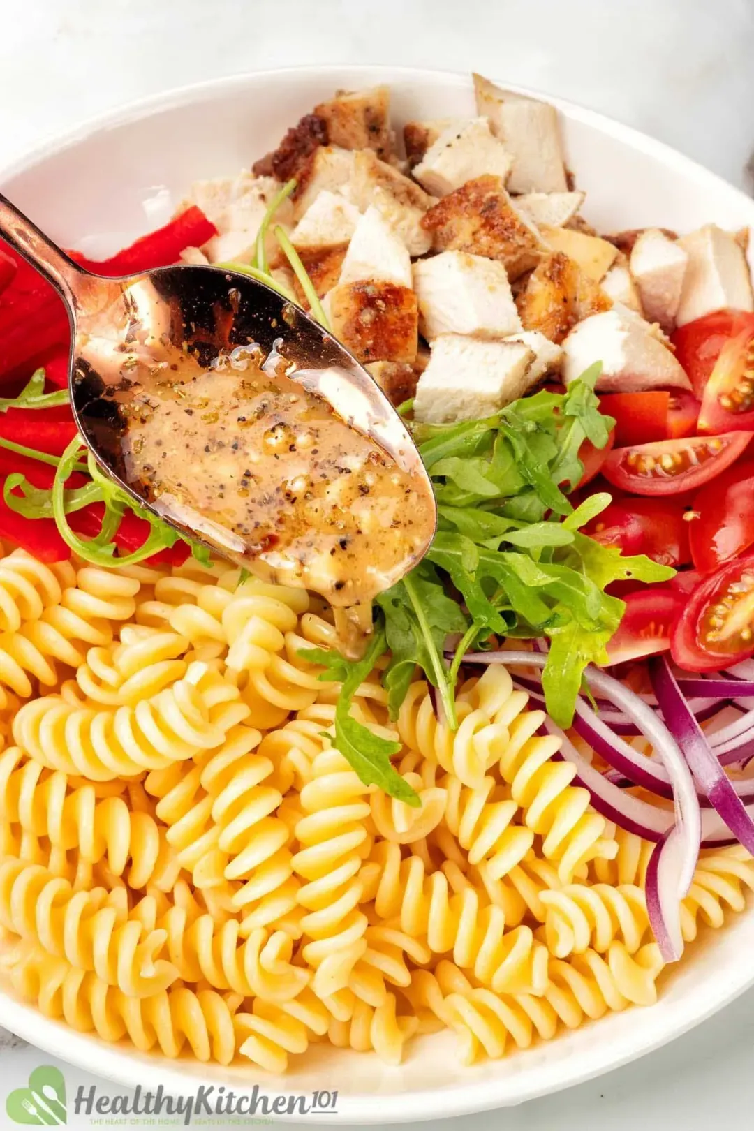 chicken pasta salad dressing