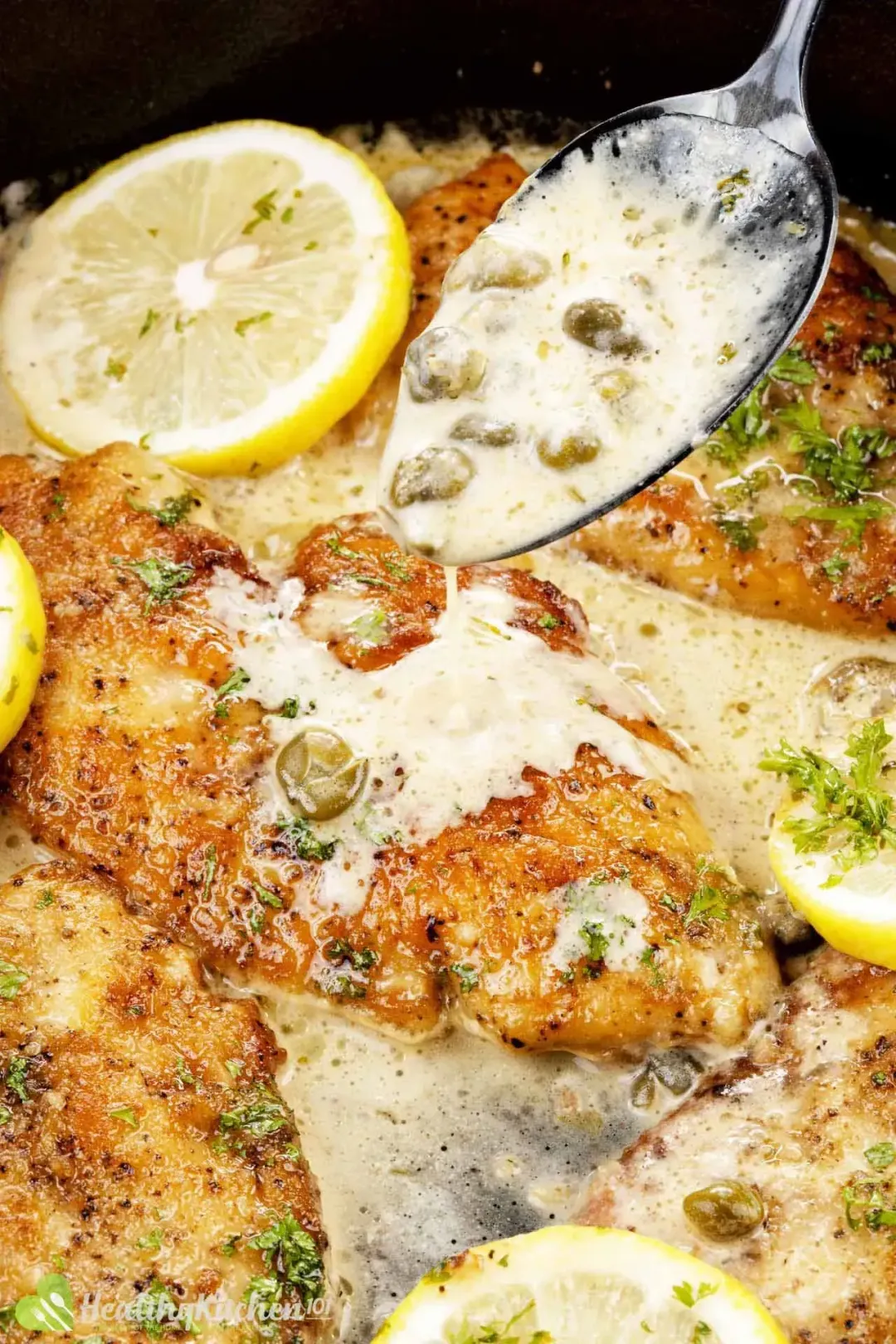 Chicken Piccata Recipe Healthykitchen101 1