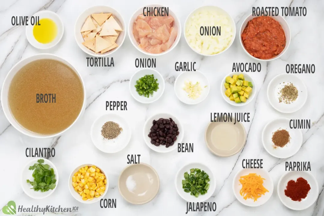 chicken tortilla soup ingredient