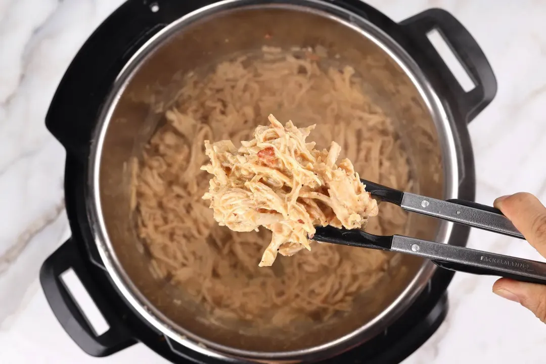 Cook the crack chicken in instant pot