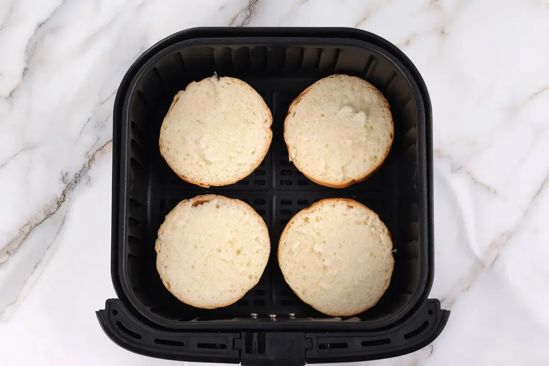 cut and bake the buns for instant pot crack chicken