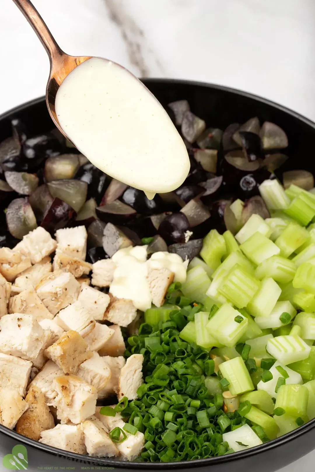 Dressing for Chicken Salad With Grapes