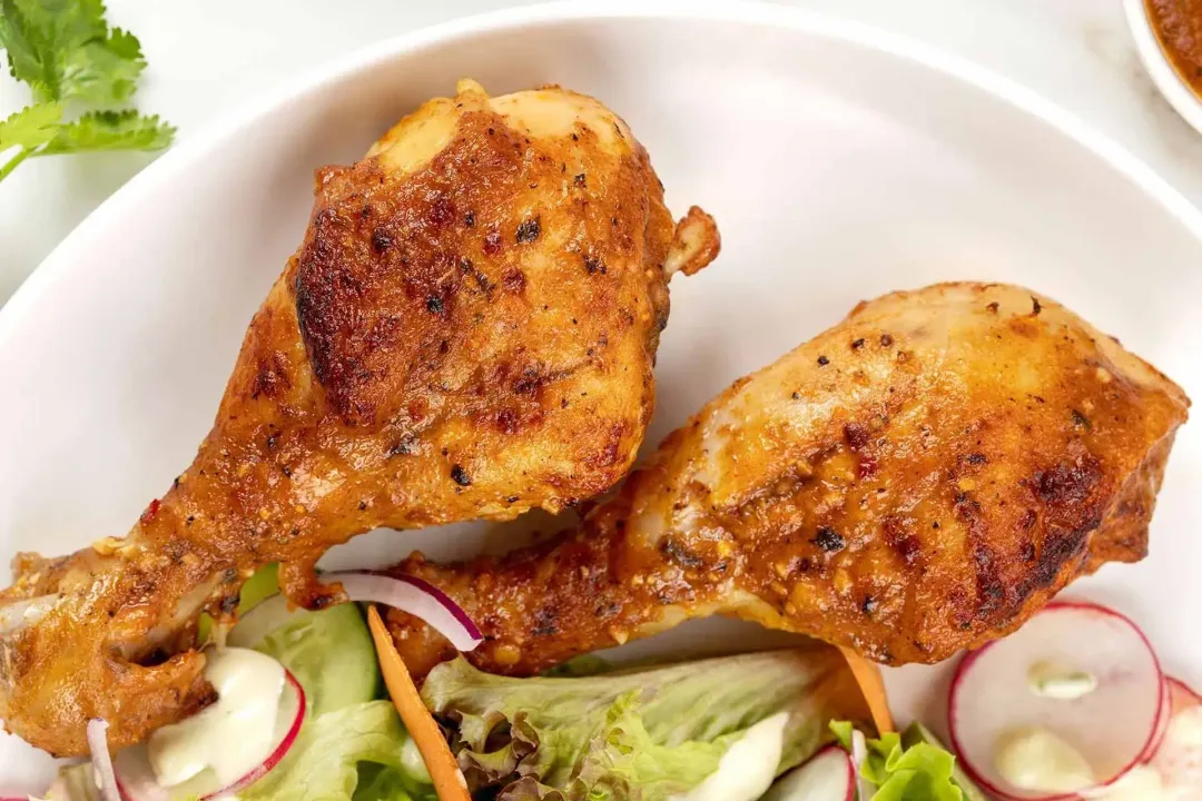 garnish and serve instant pot chicken legs