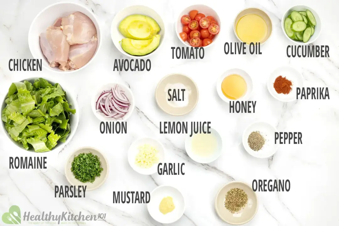 Grilled Chicken Salad Recipe Ingredients