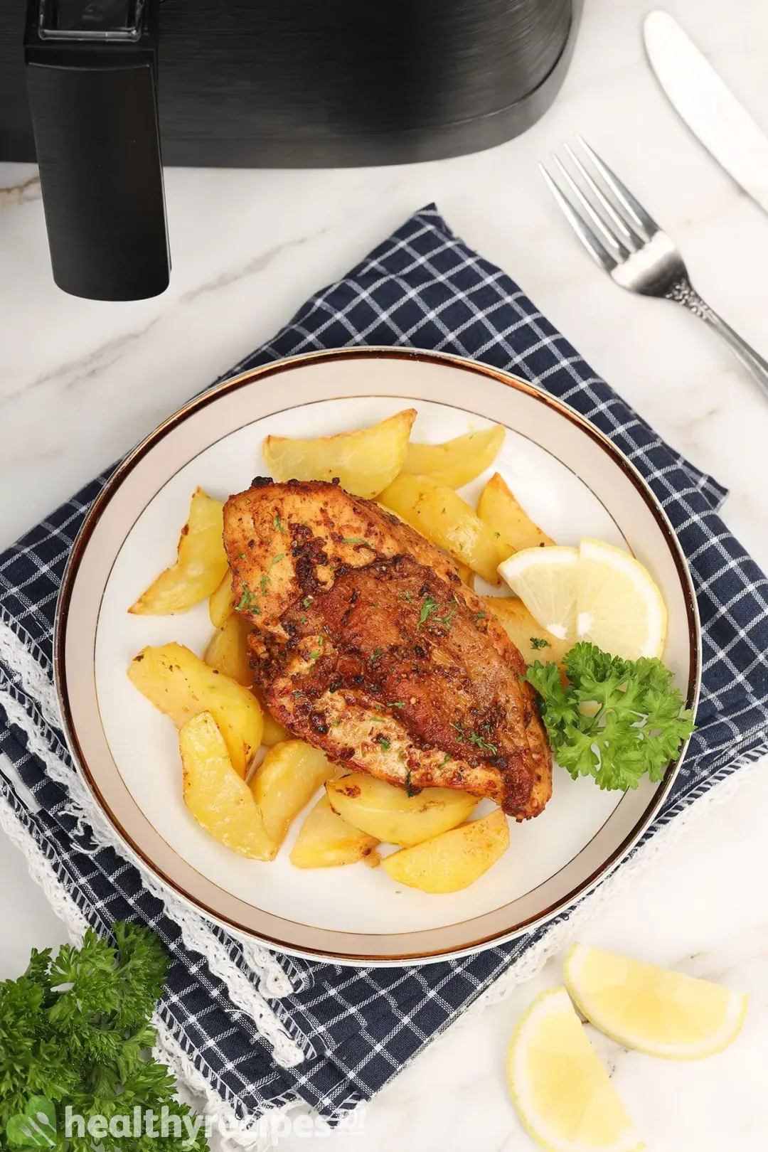 homemade air fryer grilled chicken recipe