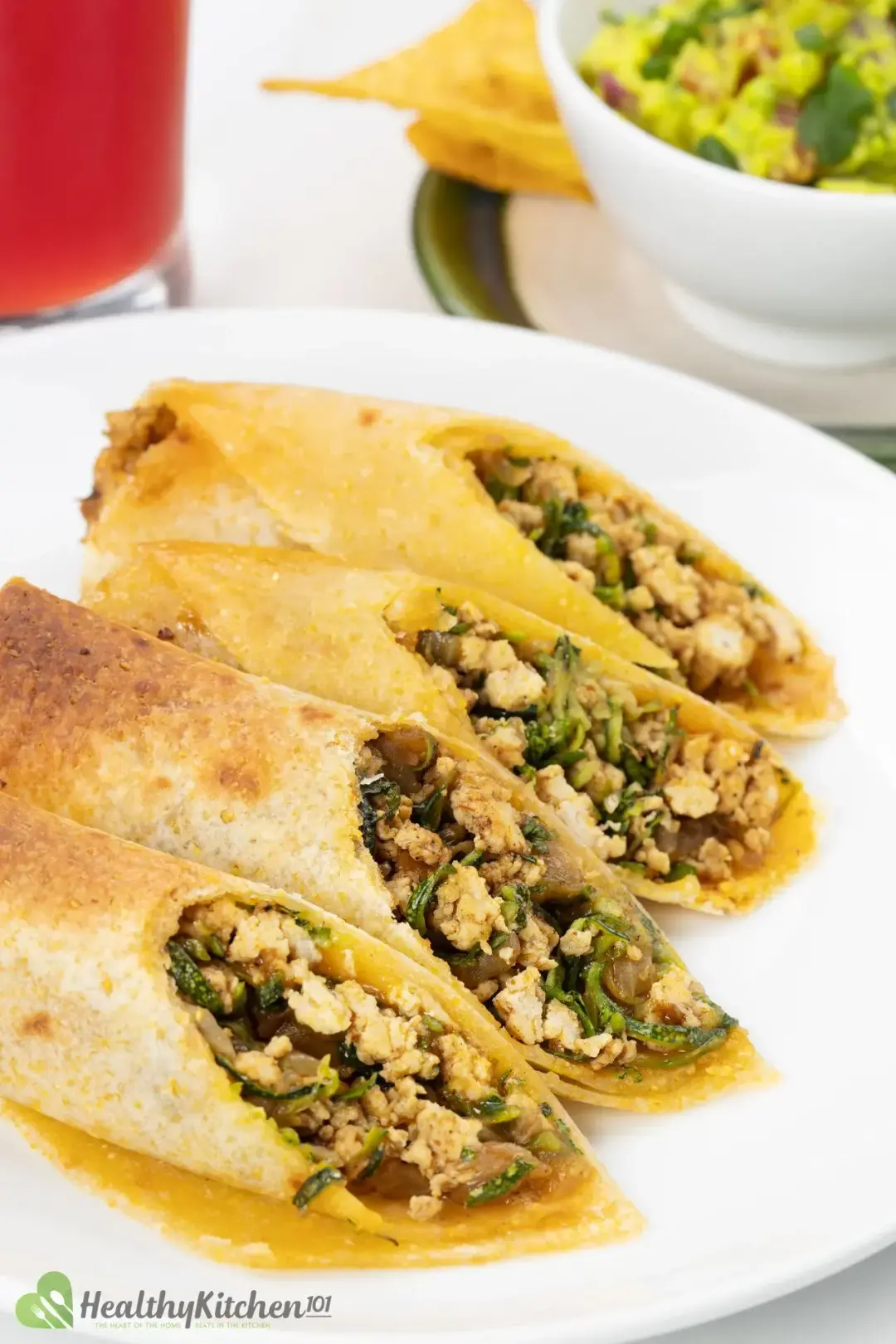 Homemade Baked Chicken Taquitos Recipe