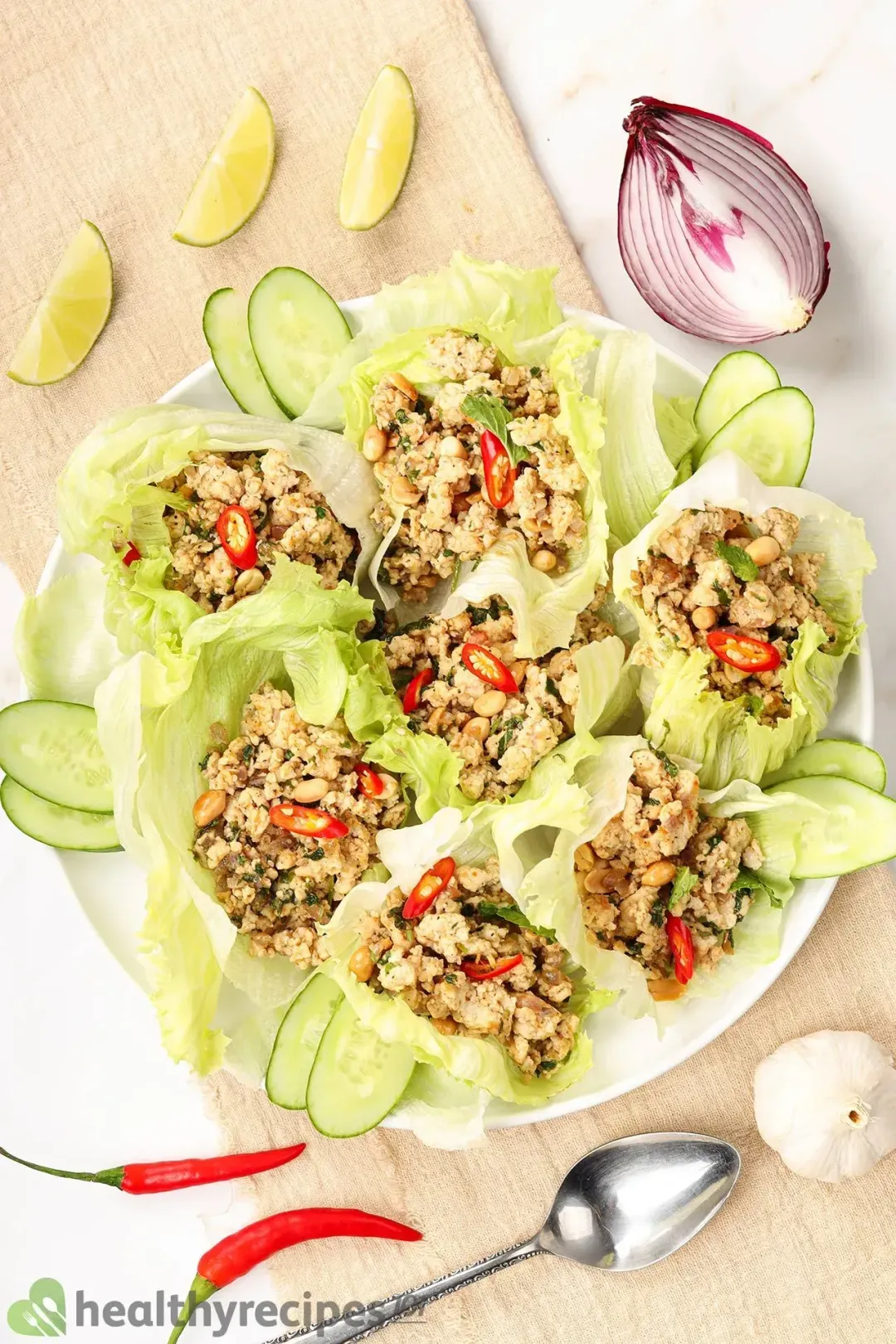 homemade chicken larb recipe