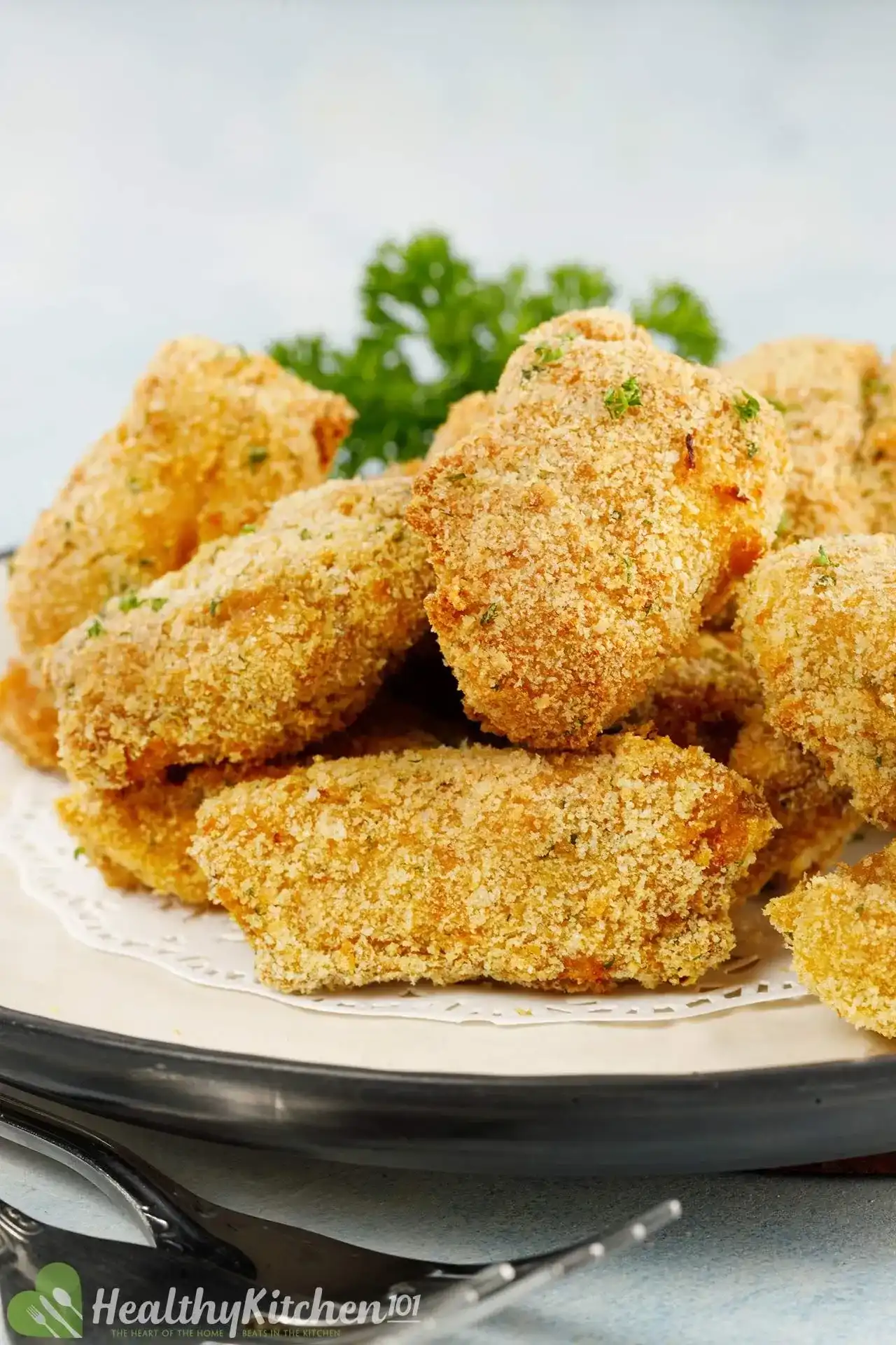 Homemade Chicken Nuggets {Frying Up Healthier with Hamilton Beach Air Fry  Sure-Crisp Toaster Oven} - Nanny to Mommy