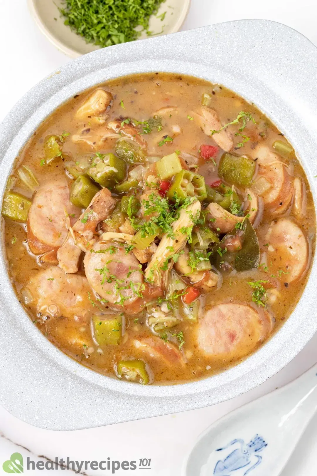 Homemade Chicken and Sausage Gumbo Recipe