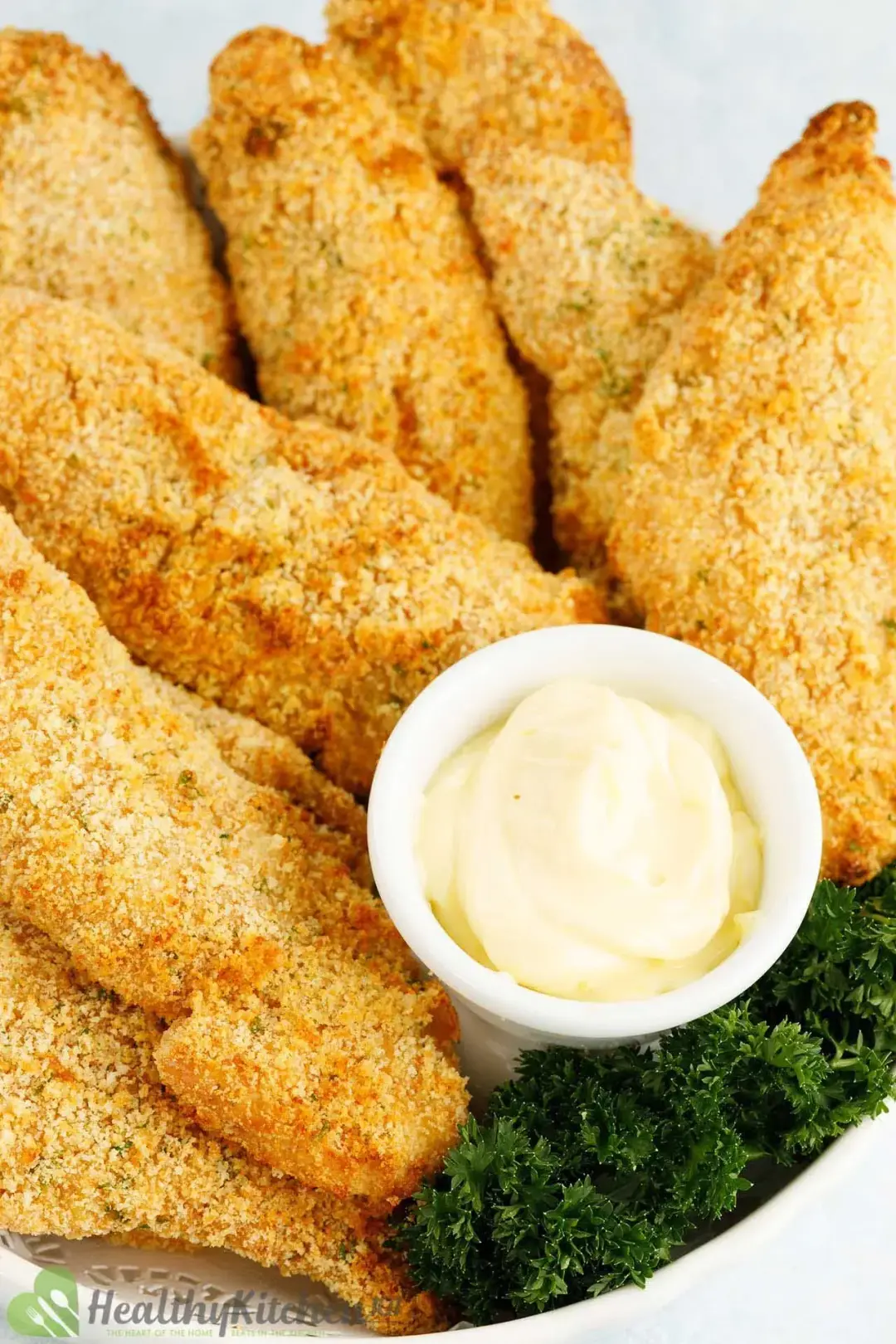 how our air fryer chicken tenders recipe is healthier