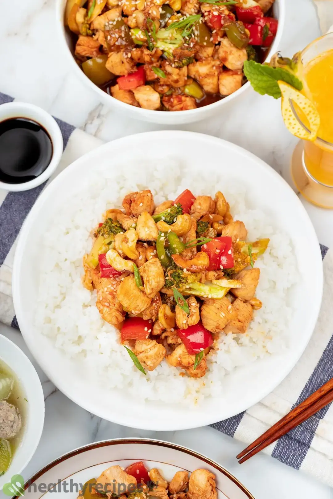 how to store and reheat cashew chicken