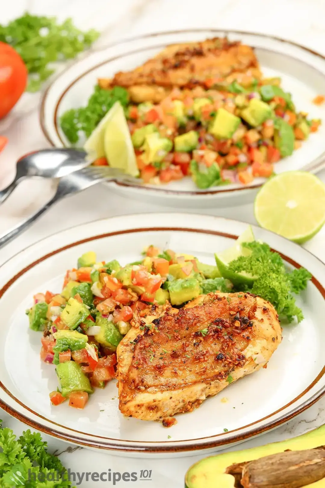 How to Store and Reheat chicken with avocado salsa