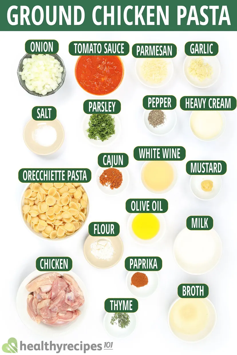 Ground Chicken Pasta Recipe A KidFriendly OnePan Italian Dish