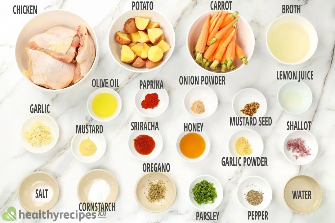 ingredients for instant pot chicken thighs